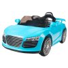Kids Blue Audi Inspired R8 12V Ride On Car
